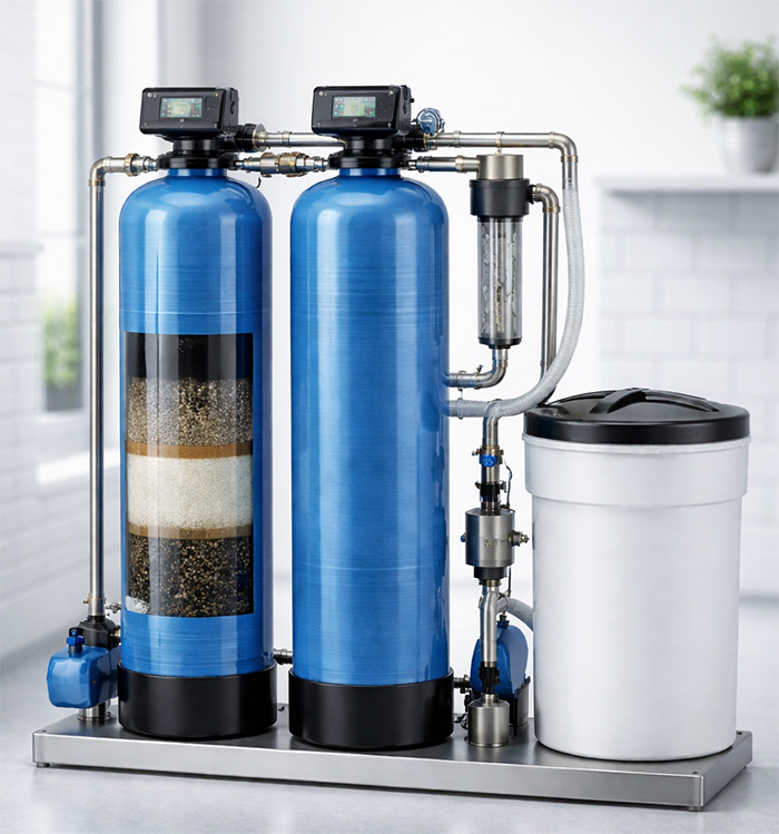 Multimedia Filter and Water Softener